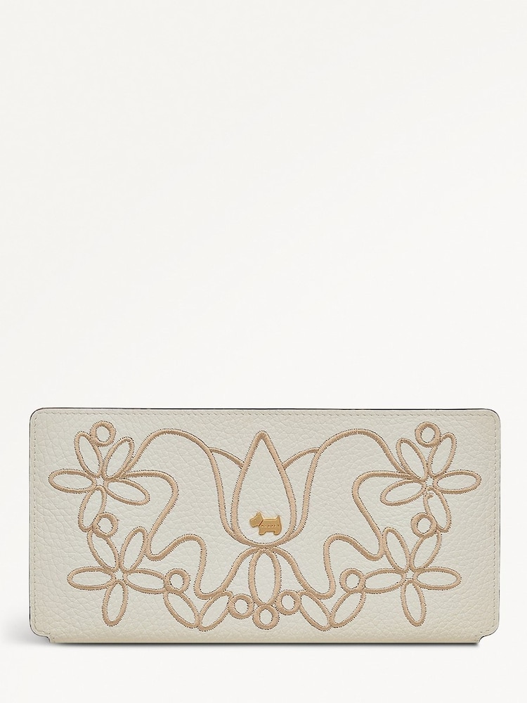 Radley Natural Large Coin Street Embroidery Bifold Purse - Image 1 of 3