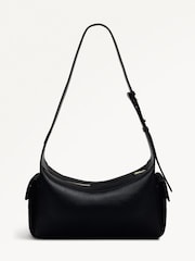 Radley Small The Fitzrovia Zip Top Shoulder Black Bag - Image 2 of 4