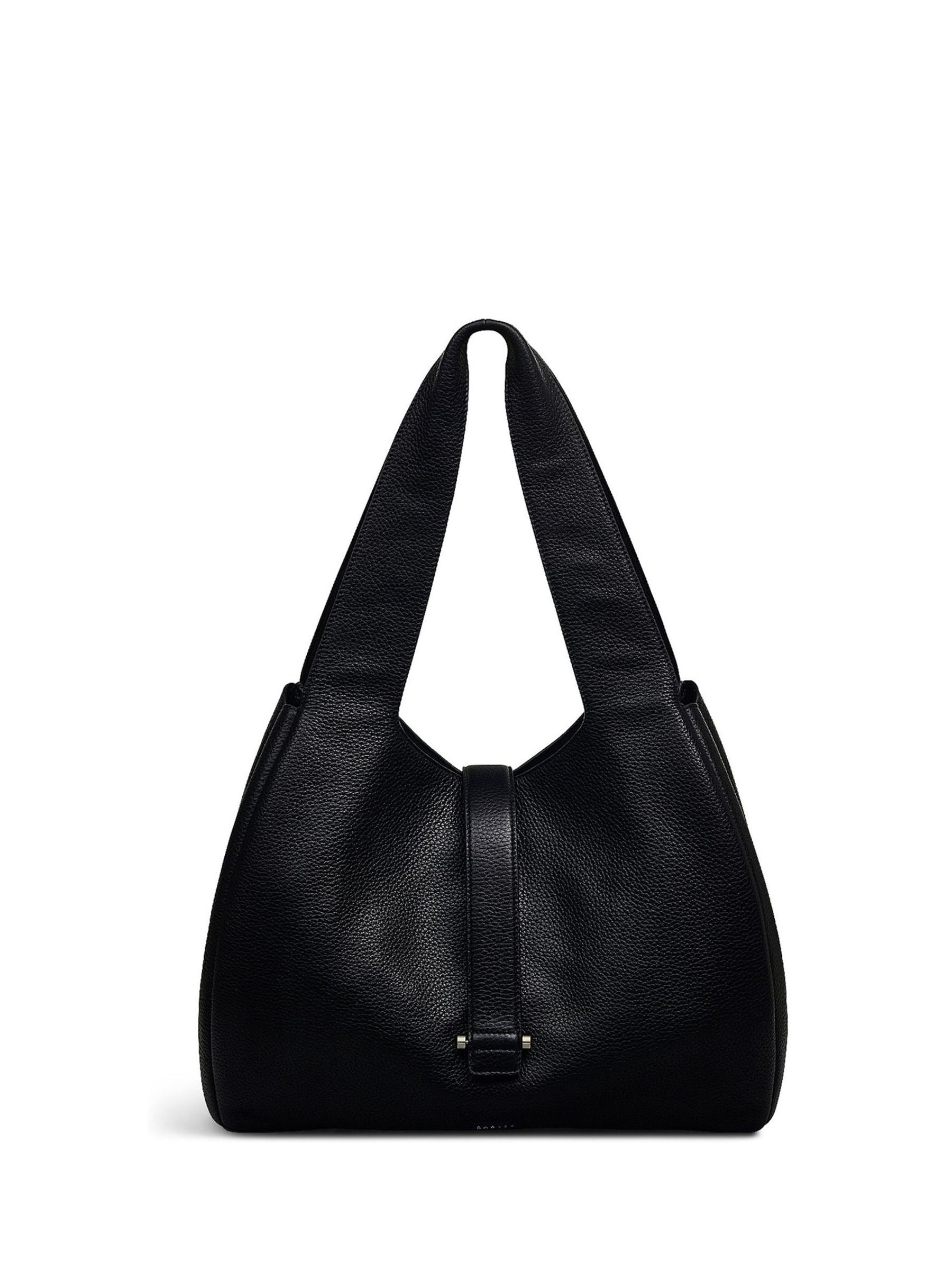 Radley Medium Sloane Street Zip Top Shoulder Black Bag