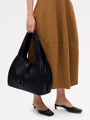 Radley Medium Sloane Street Zip Top Shoulder Black Bag - Image 5 of 6