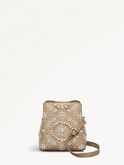 Radley Small Cream Dukes Place Broder Compartment Cross-Body Bag - Image 1 of 4