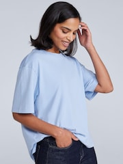 Animal Light Blue Womens Relaxed Fit Idol T-Shirt - Image 1 of 4