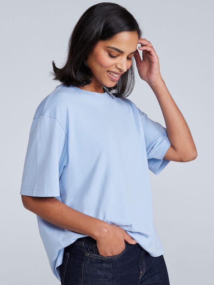 Animal Light Blue Womens Relaxed Fit Idol T-Shirt - Image 1 of 4