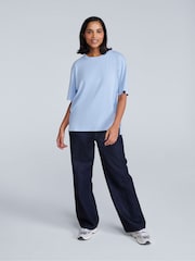 Animal Light Blue Womens Relaxed Fit Idol T-Shirt - Image 3 of 4