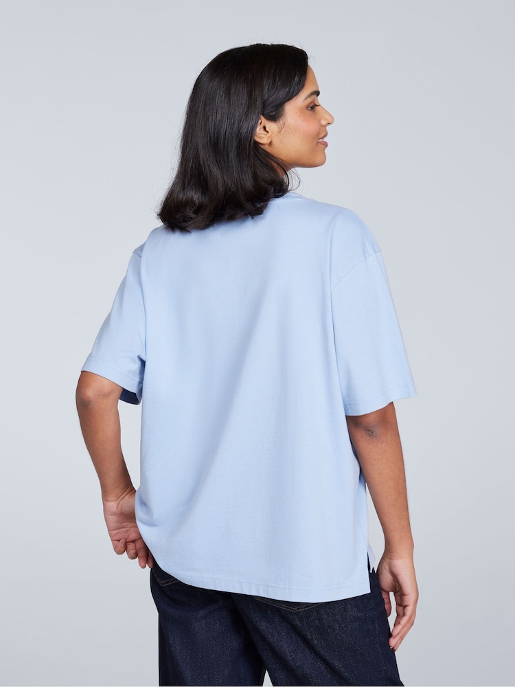 Animal Light Blue Womens Relaxed Fit Idol T-Shirt - Image 4 of 4