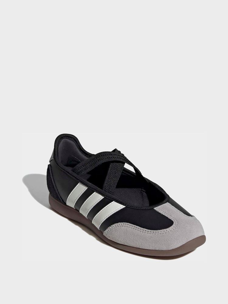 Buy adidas Black Barreda Mary Jane Ballet Trainers from Next USA