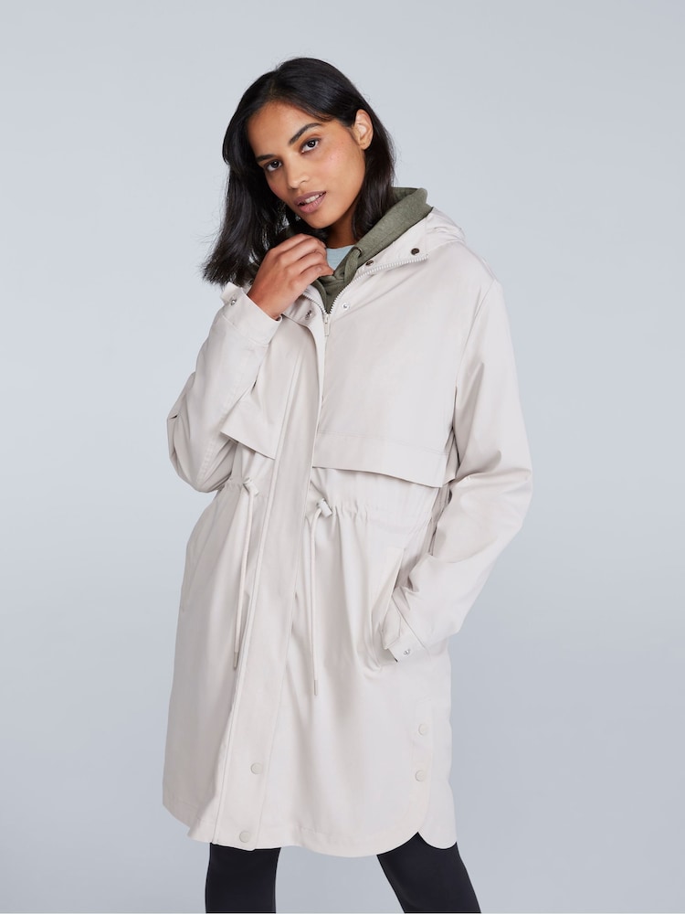 Animal Cream Womens Eden Water Resistant Mac Coat - Image 1 of 10