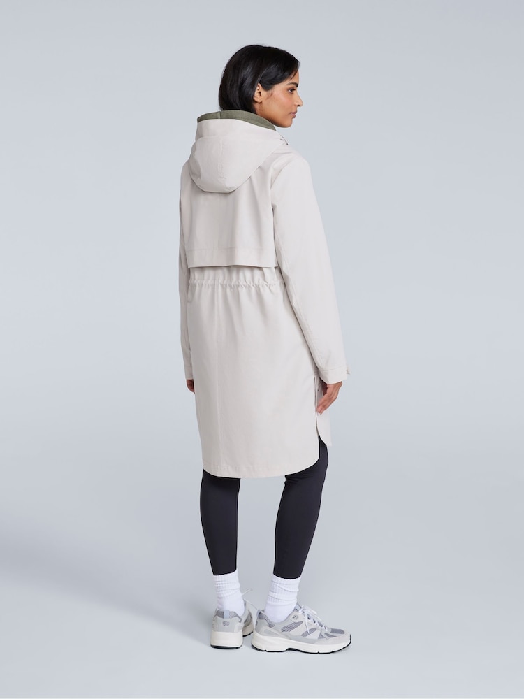 Animal Cream Womens Eden Water Resistant Mac Coat - Image 2 of 10