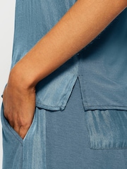 KBX Blue Raye Soft Jersey Vest - Image 4 of 7