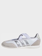 adidas White Barreda Mary Jane Trainers - Image 2 of 9
