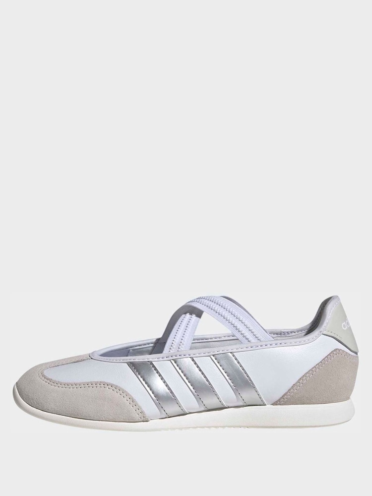 adidas White Barreda Mary Jane Trainers - Image 2 of 9