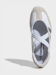 adidas White Barreda Mary Jane Trainers - Image 6 of 9