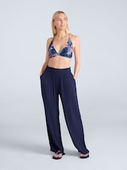 Animal Blue Womens Tassia Long Beach Trousers - Image 3 of 7