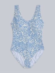 Animal Blue Womens Lea Quick Drying UV Swimsuit - Image 5 of 8