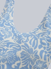 Animal Blue Womens Lea Quick Drying UV Swimsuit - Image 7 of 8
