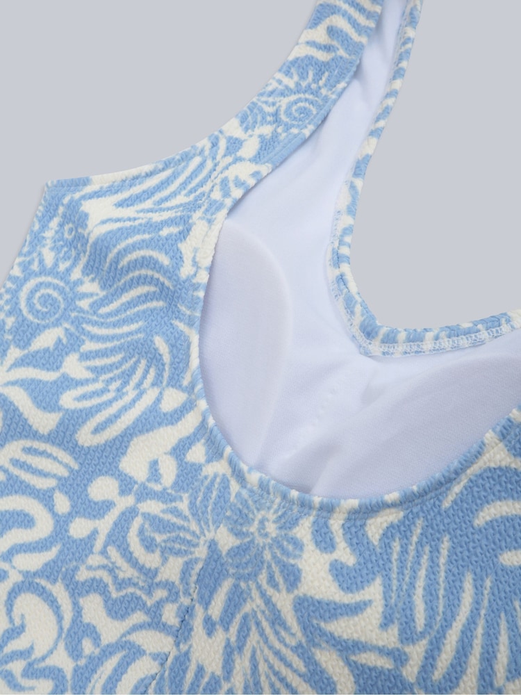 Animal Blue Womens Lea Quick Drying UV Swimsuit - Image 8 of 8