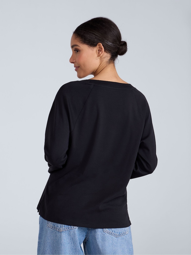 Animal Black Womens Ashleigh Long Sleeve T-Shirt - Image 2 of 8
