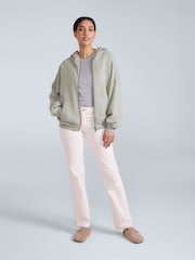 Animal Green Womens Idol Zip Through Hoodie - Image 3 of 10