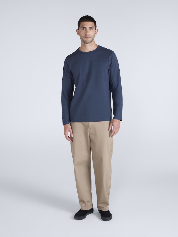 Animal Blue Mens Otis Long Sleeve T-Shirt - Image 2 of 10