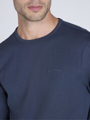 Animal Blue Mens Otis Long Sleeve T-Shirt - Image 5 of 10