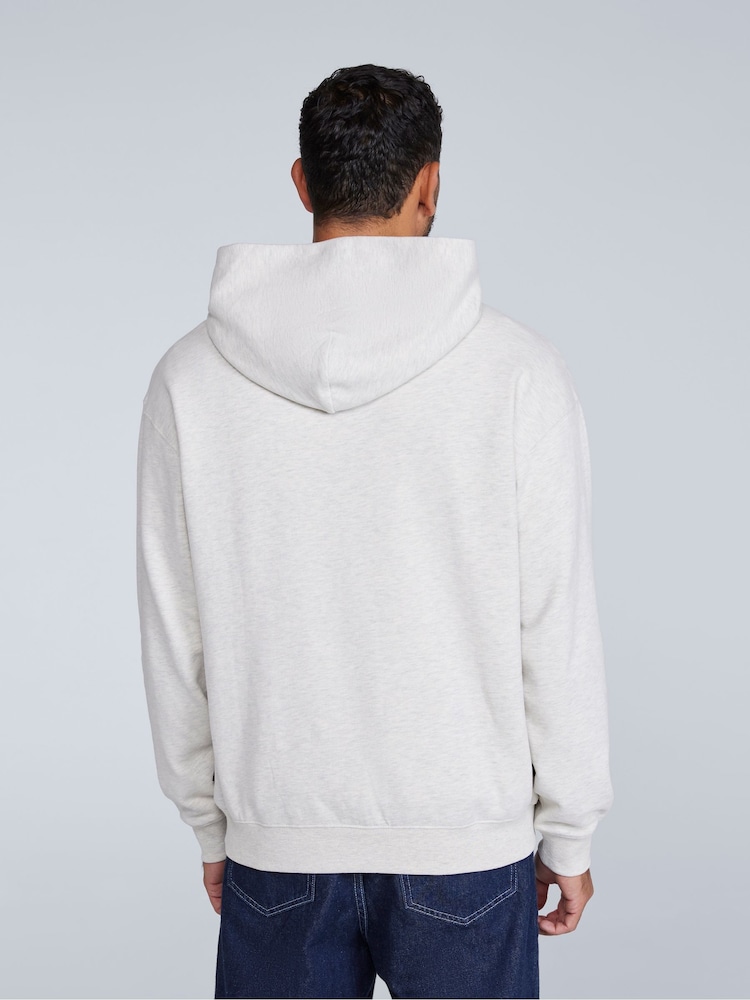 Animal White Mens Icon Drop Shoulder Hoodie - Image 2 of 4