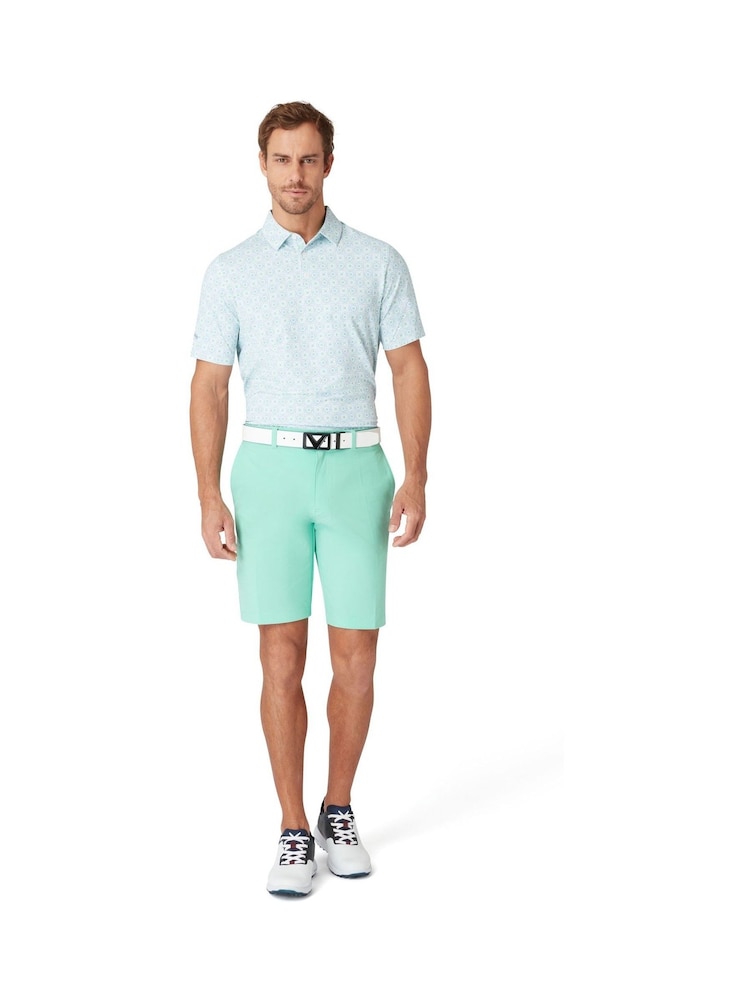 Callaway Apparel Green Chev Tech Shorts - Image 2 of 6 Callaway Apparel Green Chev Tech Shorts - Image 2 of 6
