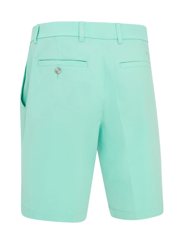 Callaway Apparel Green Chev Tech Shorts - Image 6 of 6