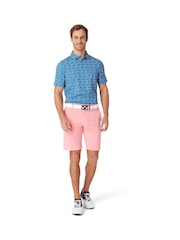 Callaway Apparel Pink Chev Tech Shorts - Image 1 of 5
