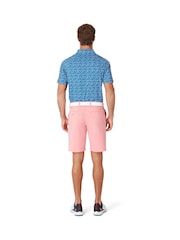 Callaway Apparel Pink Chev Tech Shorts - Image 2 of 5