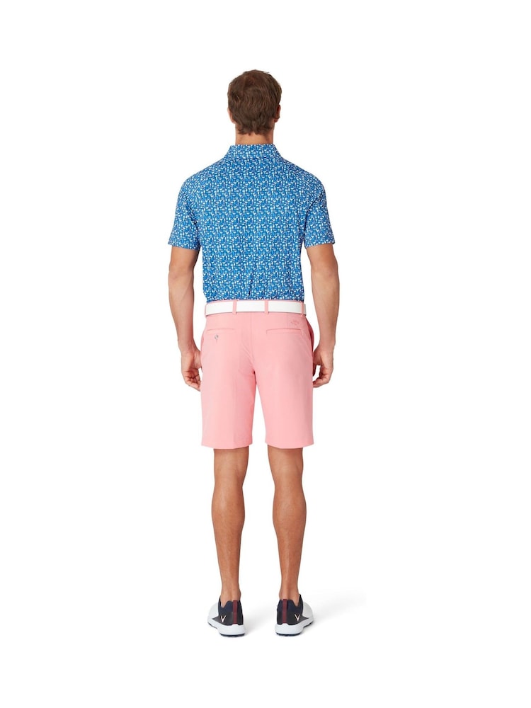 Callaway Apparel Pink Chev Tech Shorts - Image 2 of 5