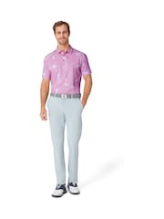Callaway Apparel Pink Kick Flip Print Polo Shirt - Image 2 of 6