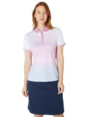 Callaway Apparel Chev Gradient Short Sleeve White Polo Shirt - Image 2 of 5