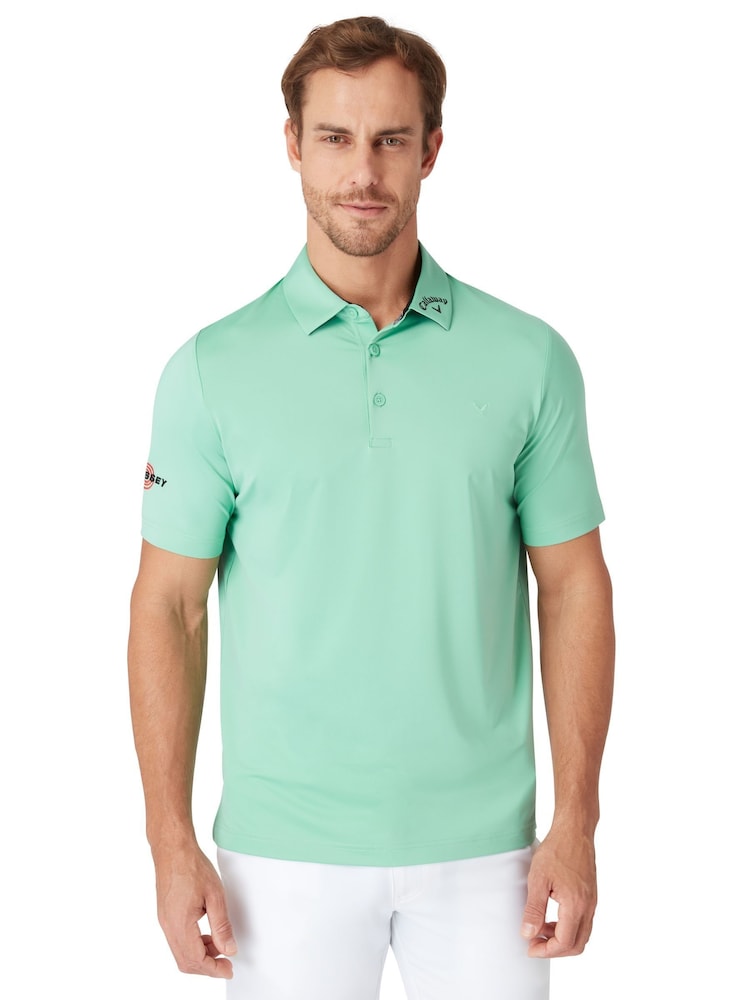 Callaway Apparel Green 3 Chev Odyssey Polo Shirt - Image 1 of 5