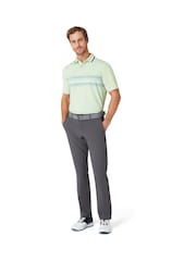 Callaway Apparel Green Roadmap Chev Polo Shirt - Imagen 3 de 5