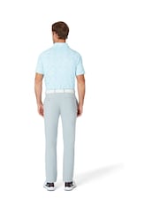 Callaway Apparel Blue Kaleidoscope Chev Polo Shirt - Imagen 2 de 5