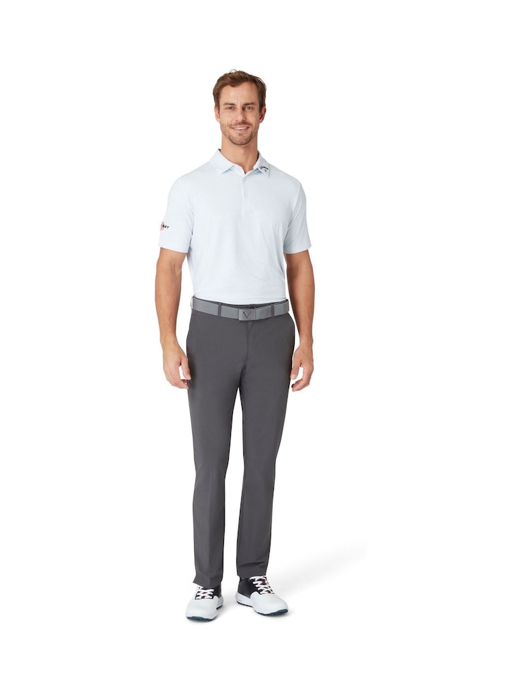 Callaway Apparel Odyssey Print White Polo Shirt - Imagen 2 de 5