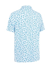 Callaway Apparel Crab Novelty White Polo Shirt - Image 6 of 6