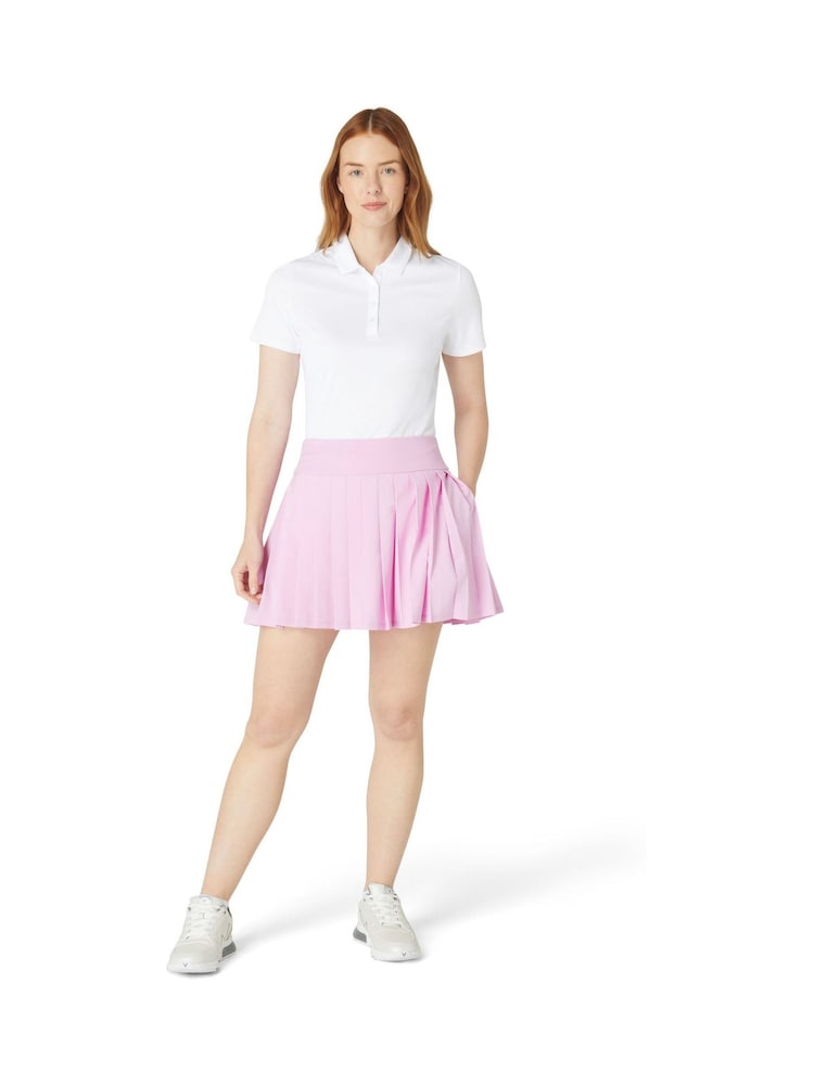 Callaway Apparel Pink Pleated Skort - Image 1 of 5