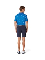 Callaway Apparel Blue Time Lapse Polo Shirt - Image 3 of 5
