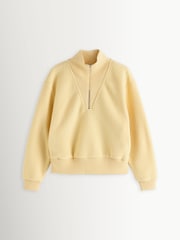 Varley Reed Yellow Jaylin Half Zip Fleece - Image 11 of 11