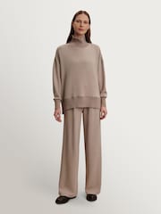 تاوب ممزوج - بنطلون رياضي رِجل واسعة جدًا 29.5 من Varley - Image 1 of 5