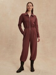 Varley Brown Jessie Jumpsuit - Image 4 of 8
