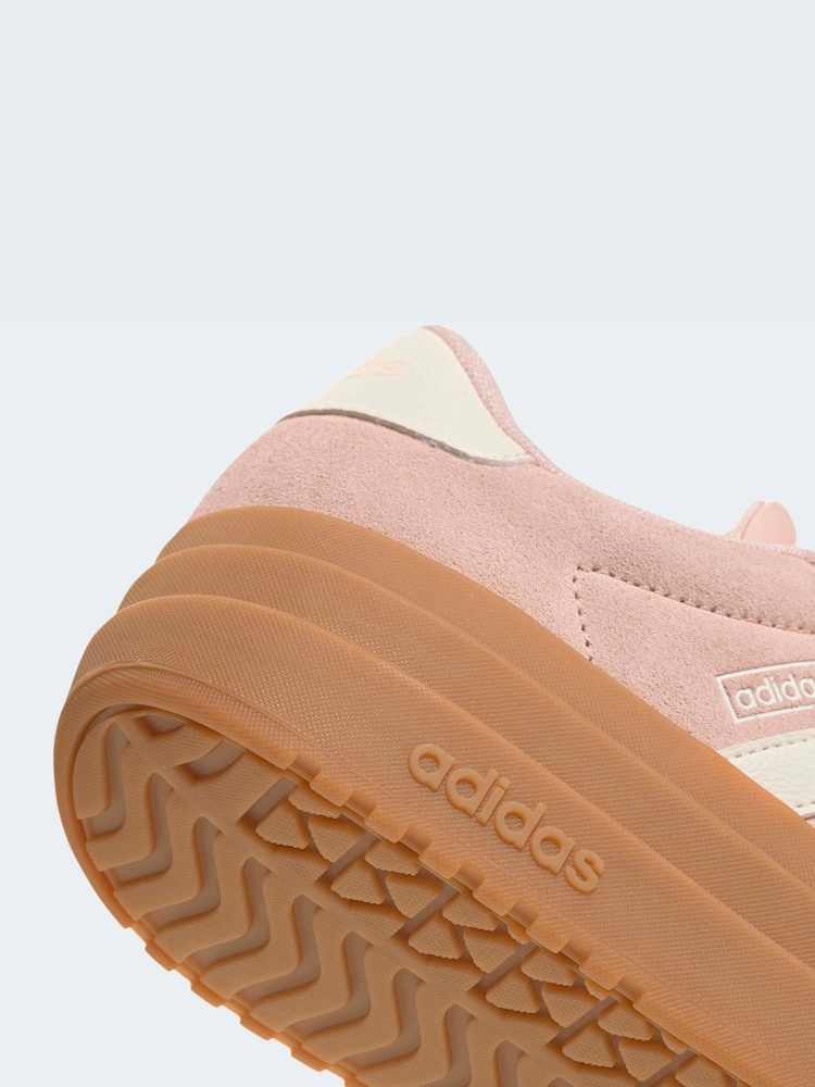 adidas Light Pink VL Court Bold Trainers - Image 16 of 16