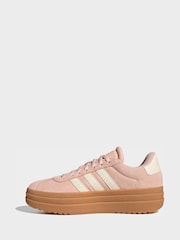 adidas Pink VL Court Bold Trainers - Image 2 of 9