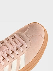 adidas Pink VL Court Bold Trainers - Image 8 of 9