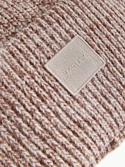 Varley Taupe Flecked Carly Beanie - Image 4 of 5