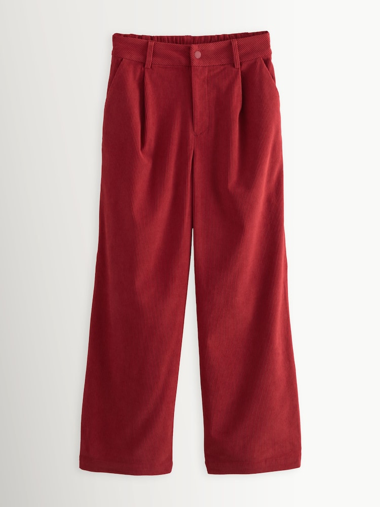 Varley Red Dahlia Floris Wide Leg Trousers - Image 5 of 5