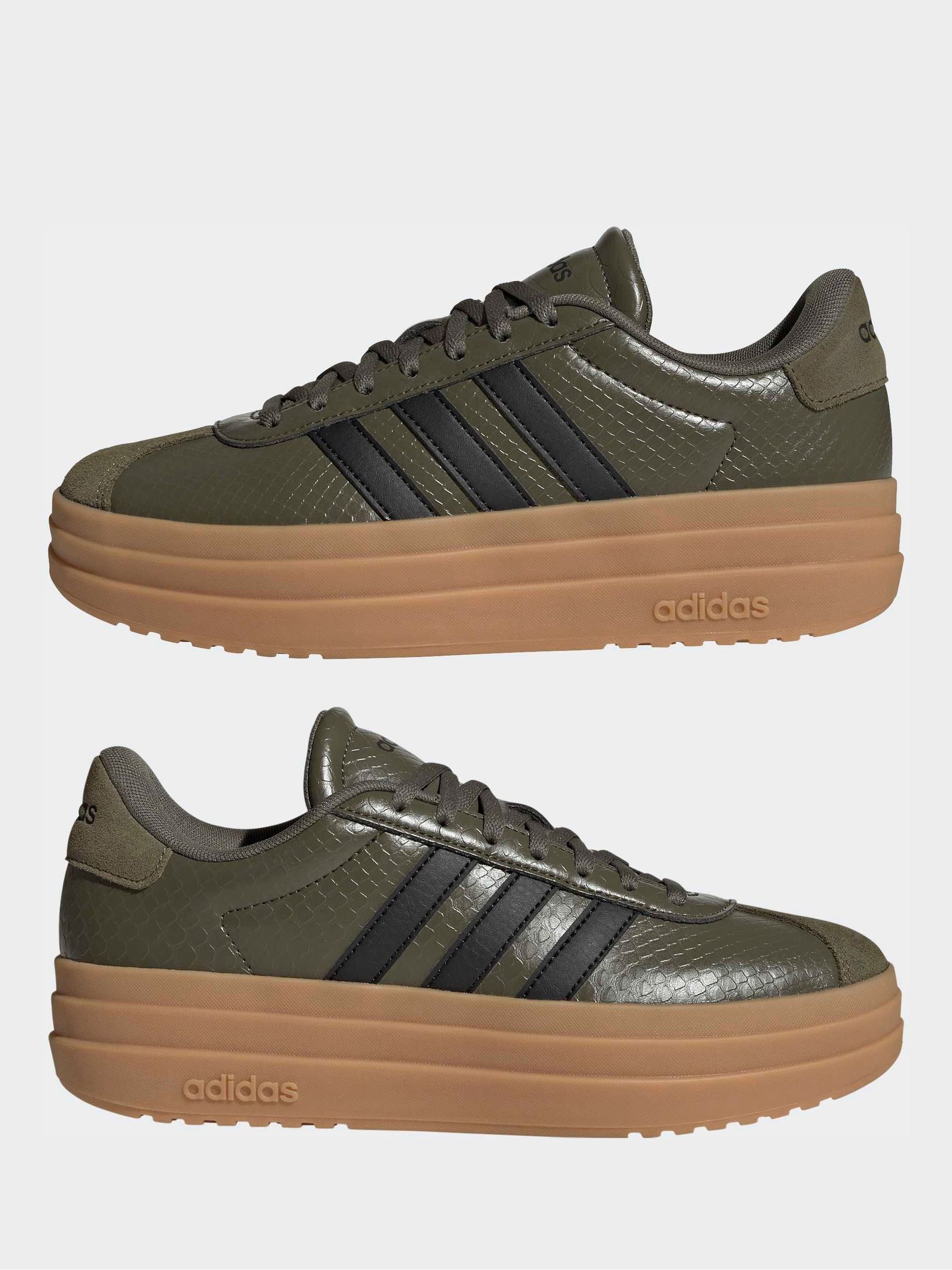 Buy adidas Olive Green VL Court Bold Trainers from the Next UK