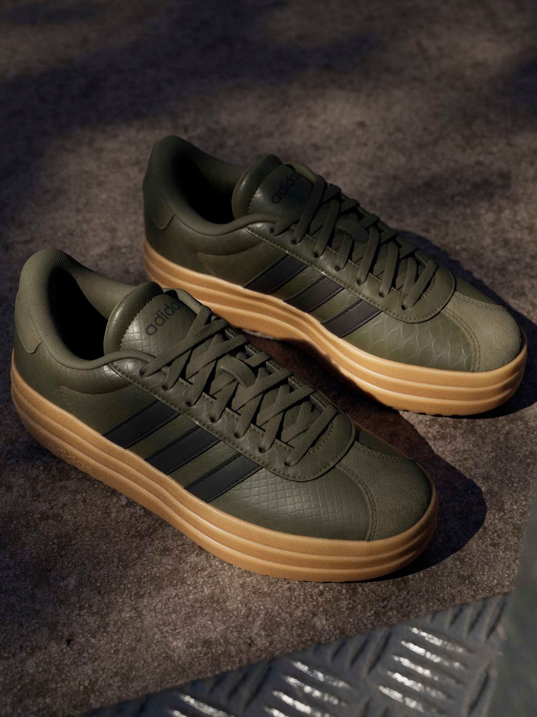 Buy adidas Olive Green VL Court Bold Trainers from Next USA