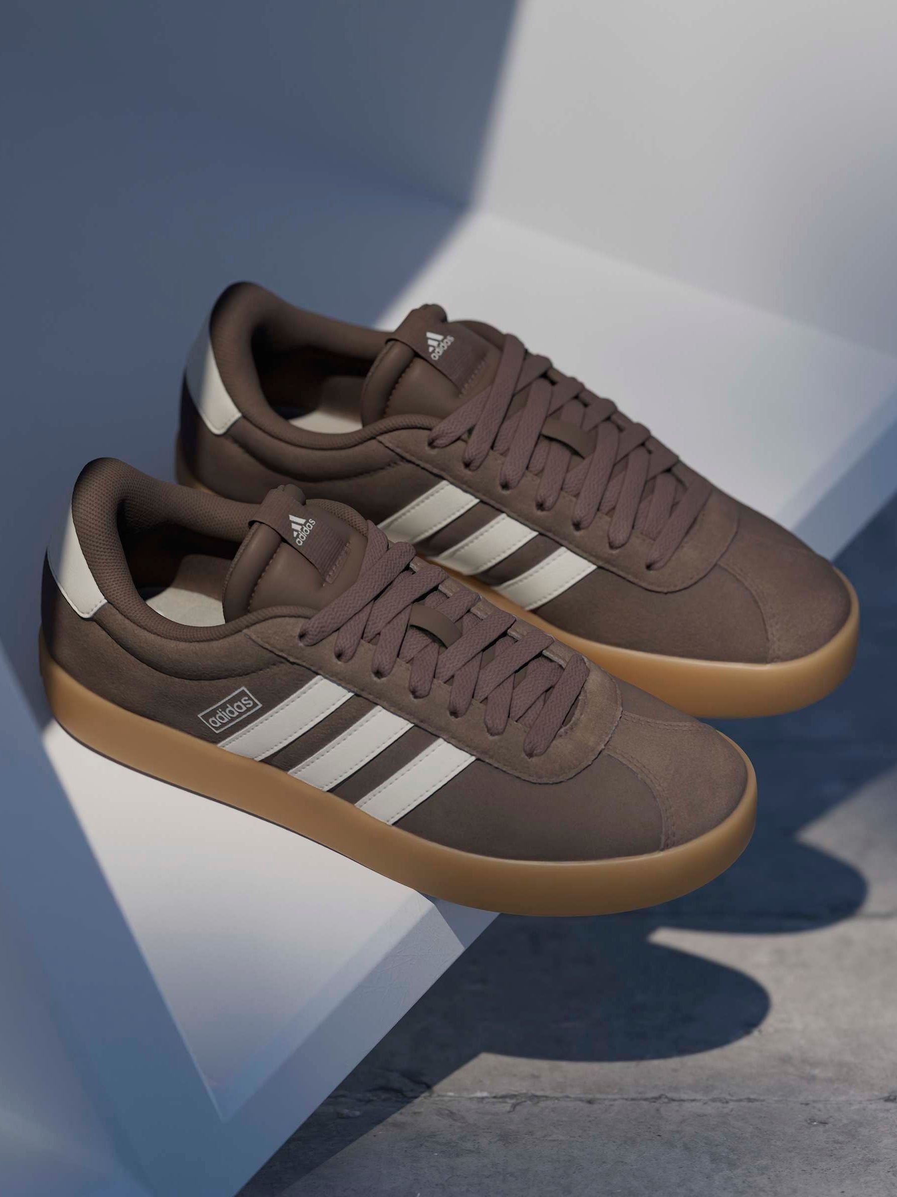 Buy adidas Chocolate Brown VL Court 3.0 Trainers from Next South